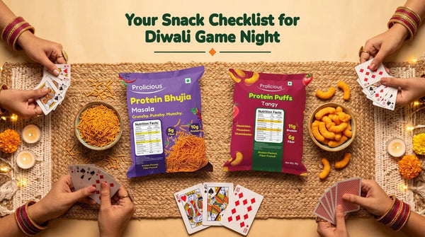 Hosting a Diwali Card Night? Your Snack Checklist for Teen Patti, Game Night and Cousin Chaos