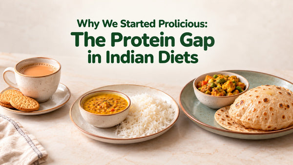 Why We Started Prolicious: The Protein Gap in Indian Diets