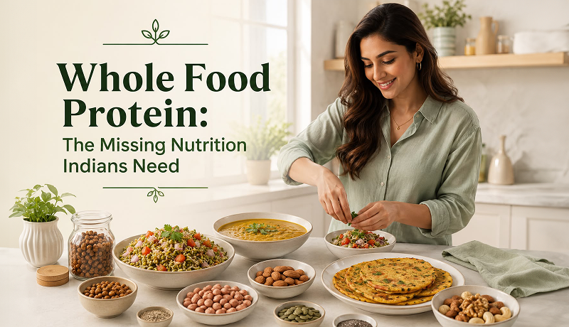 Whole Food Protein: The Missing Nutrition Indians Need 
