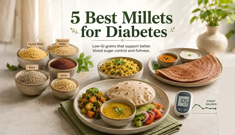 5 Best Millets for Diabetes