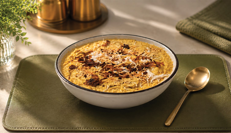 High-Protein Khowsey Vermicelli (Creamy Burmese-Inspired Comfort Bowl)