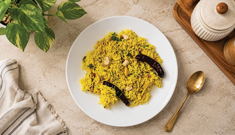 Lemon Millet Vermicelli Recipe: A Healthier Twist on Lemon Rice