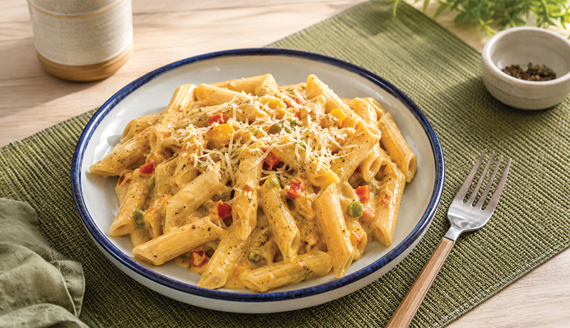 High Protein Creamy Chipotle Pasta Recipe | Easy Weeknight Dinner
