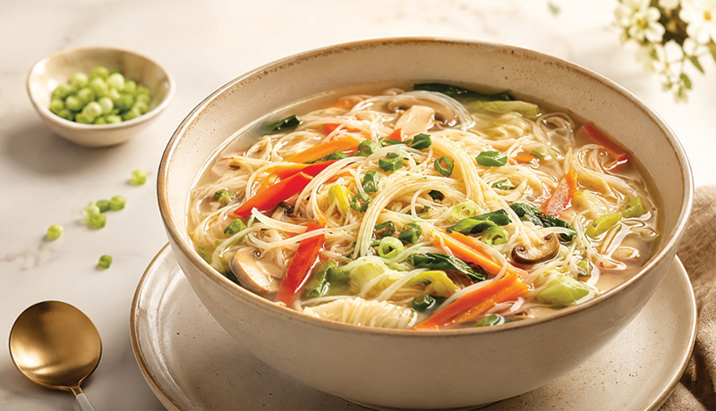 High-Protein Millet Vermicelli Thukpa (Wholesome, Comforting & Diabetes-Friendly)