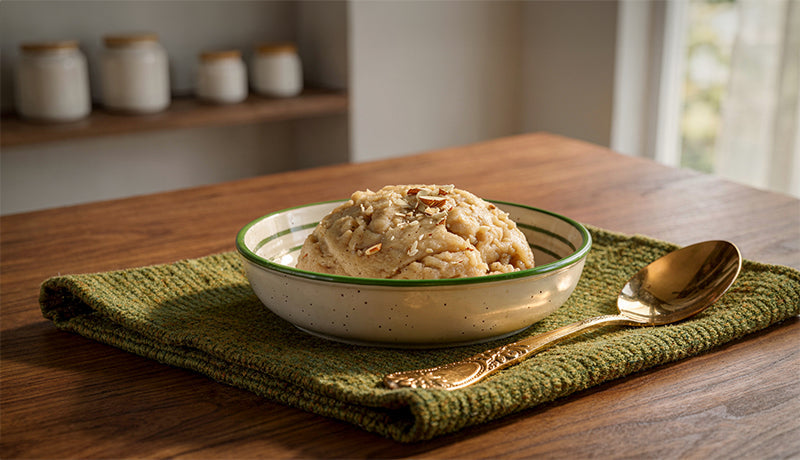 High Protein Vrat Atta Halwa for Better Fasting Energy 