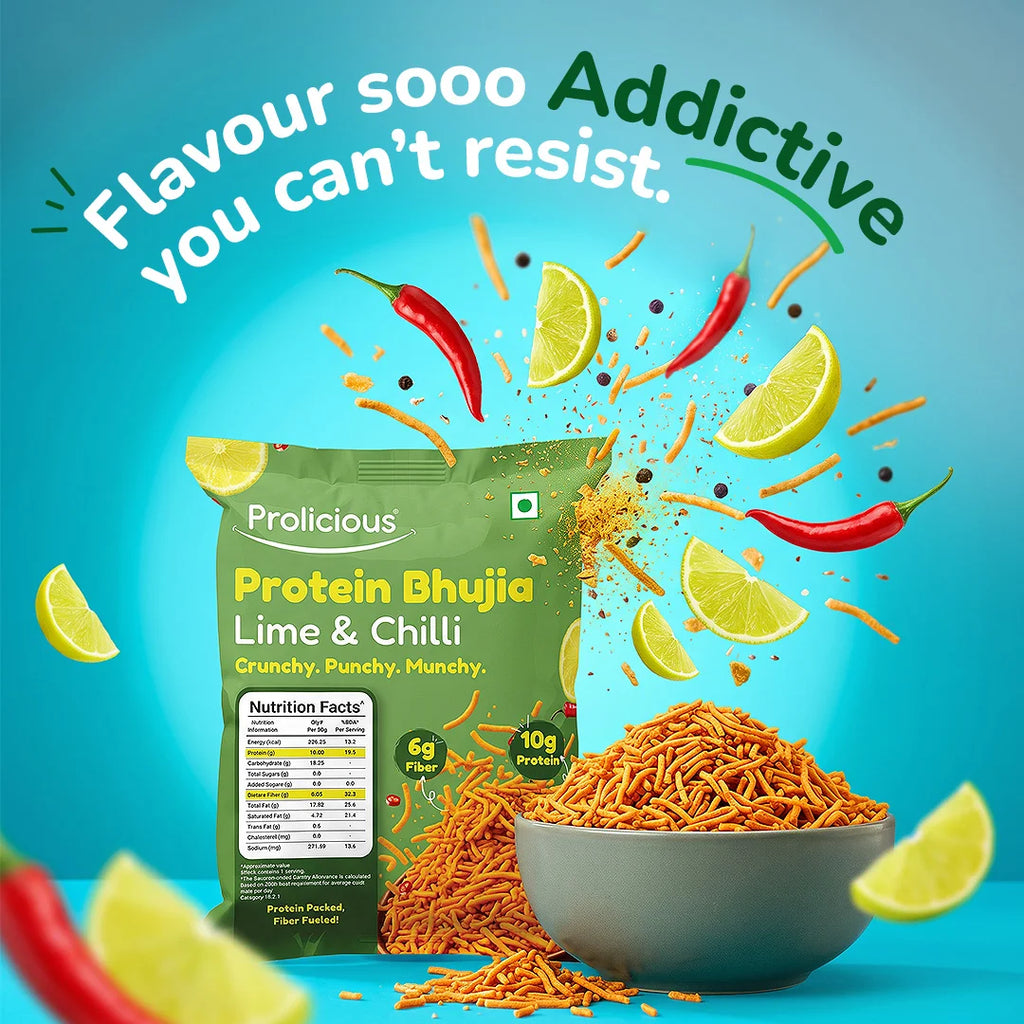 Protein Lime & Chilli Bhujia