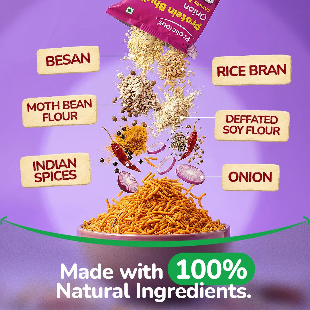 Protein Onion Bhujia