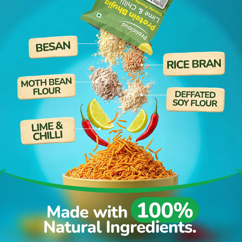 Protein Lime & Chilli Bhujia