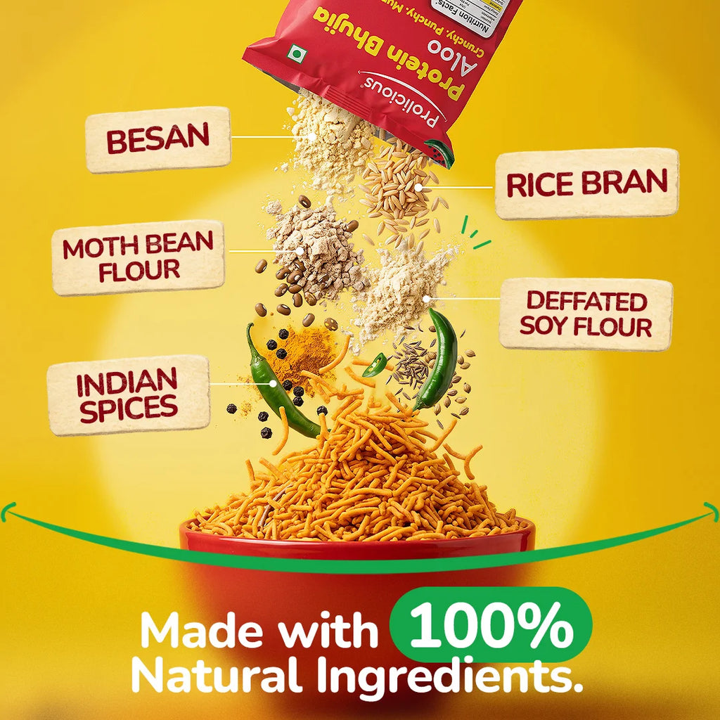 Protein Aloo Bhujia
