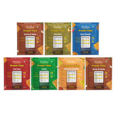 Assorted Protein Thins Combo | Pack of 7