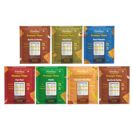 Assorted Protein Thins Combo | Pack of 7