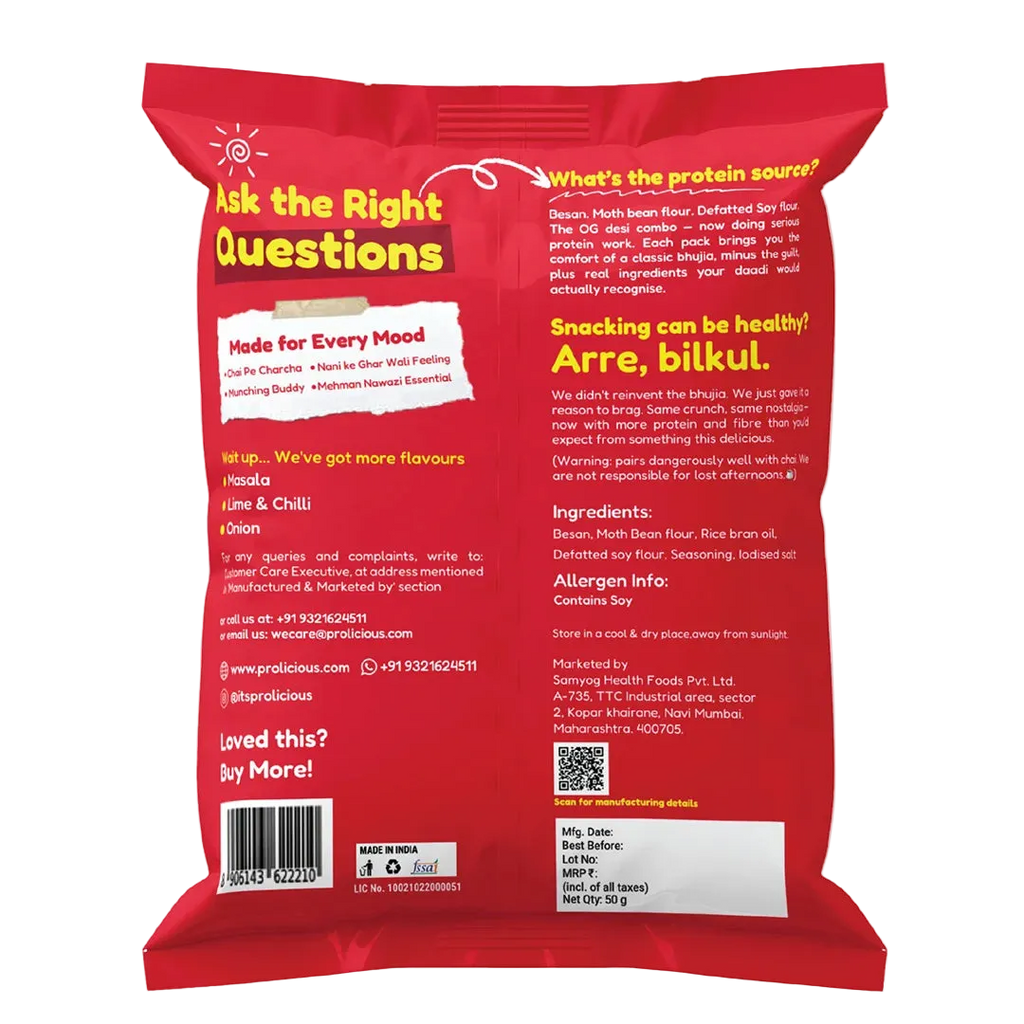 Protein Aloo Bhujia