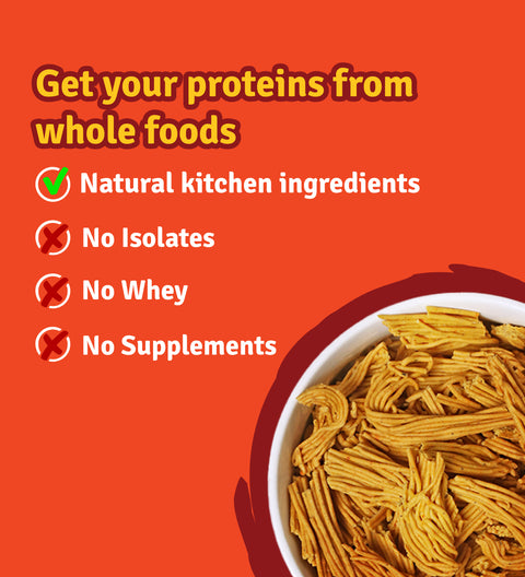 prolicious baked bhujia natural protein