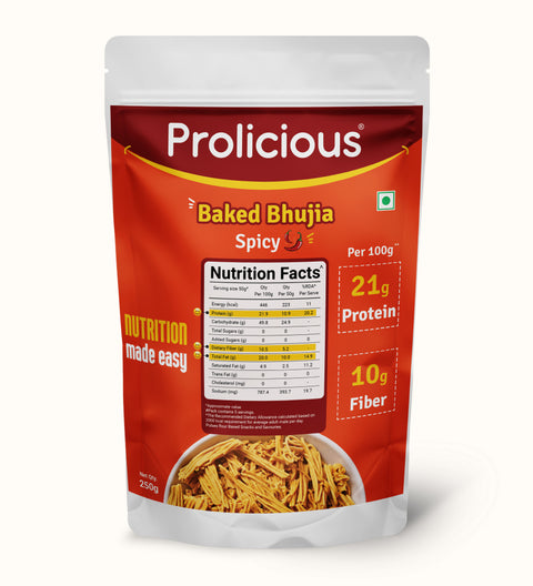 prolicious baked bhujia pack