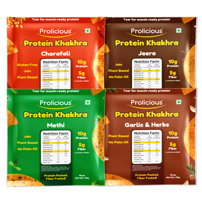 Best Seller Khakhra Combo | Pack of 4