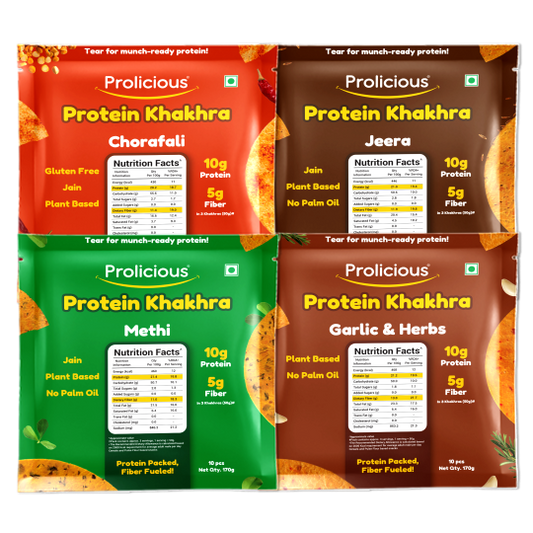 Best Seller Khakhra Combo | Pack of 4