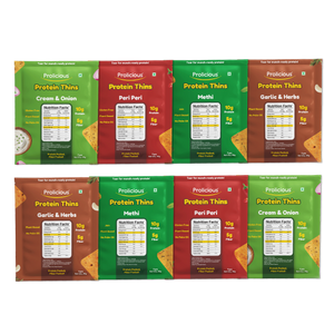Bestseller Protein Thins Combo | Pack of 8