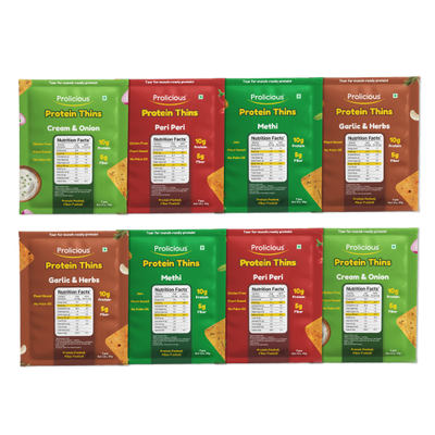 Bestseller Protein Thins Combo | Pack of 8