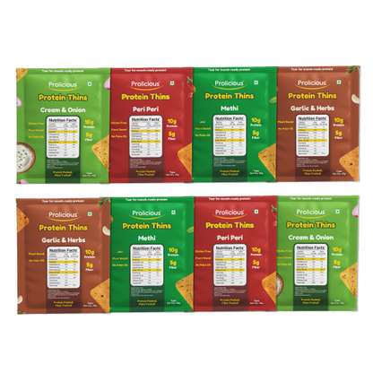 Bestseller Protein Thins Combo | Pack of 8