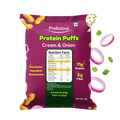 Cream & Onion Protein Puffs