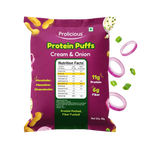 Cream & Onion Protein Puffs