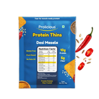 Desi Masala Protein Thins | 10g Natural Protein | Jain