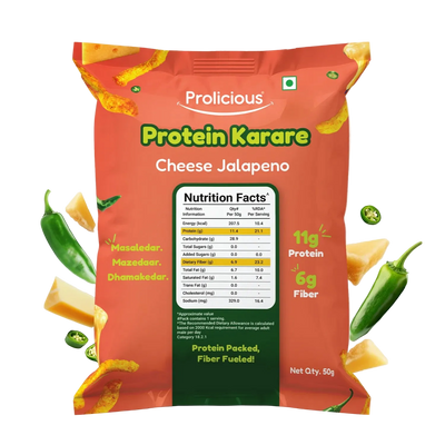 Cheese Jalapeno Protein Karare