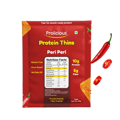 Gluten Free Peri Peri Protein Thins