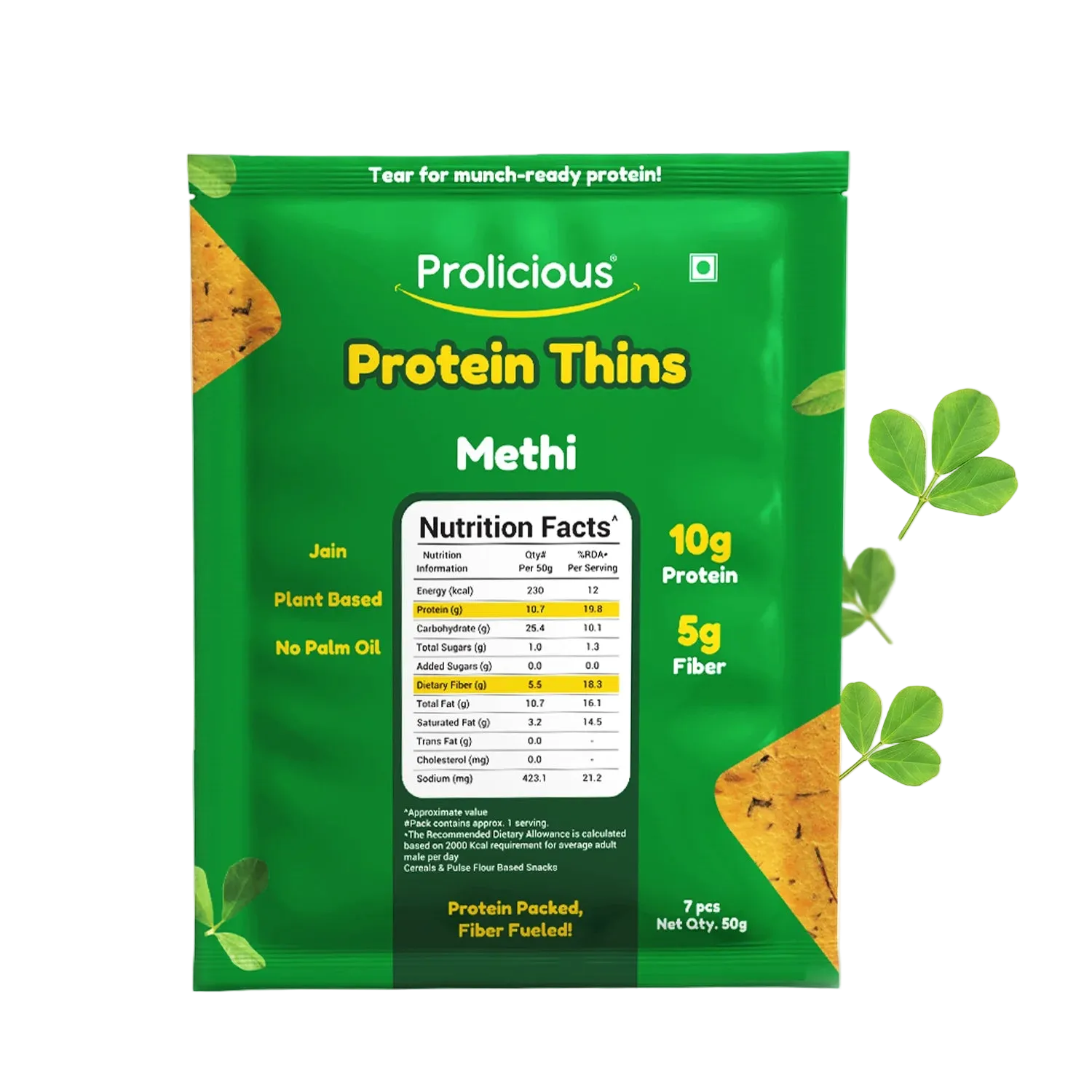 Methi Protein Thins