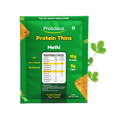 Methi Protein Thins