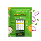 Gluten Free Cream & Onion Protein Thins