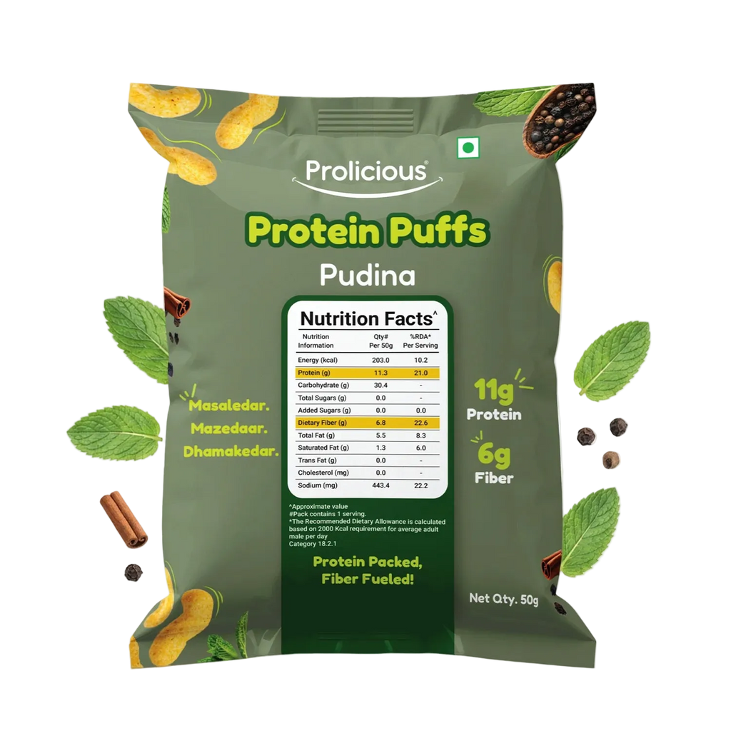 Pudina Protein Puffs