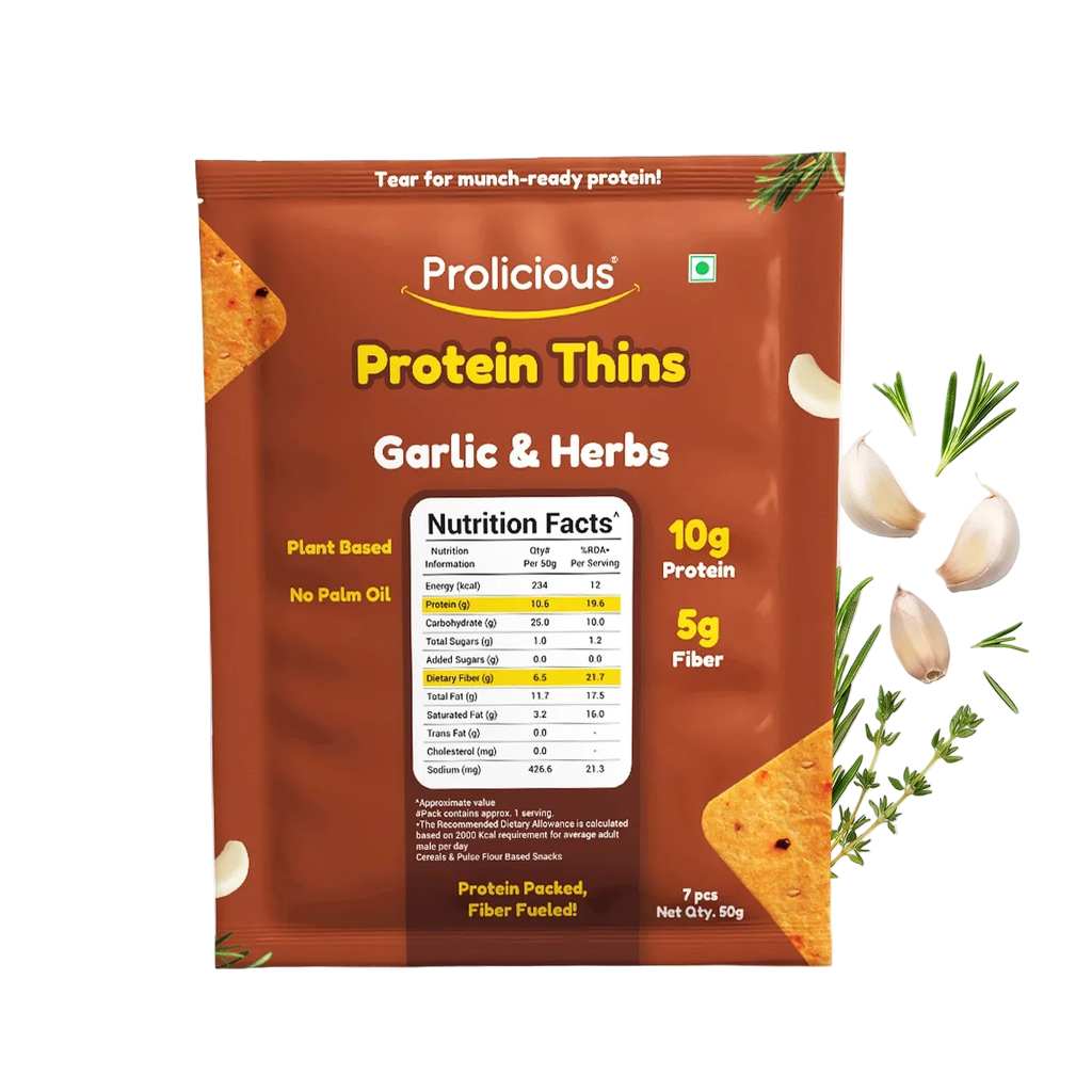 Garlic & Herbs Protein Thins