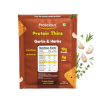 Garlic & Herbs Protein Thins