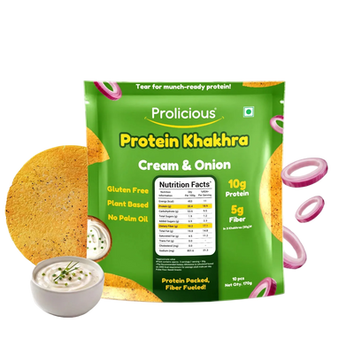 Gluten Free Cream & Onion Khakhra