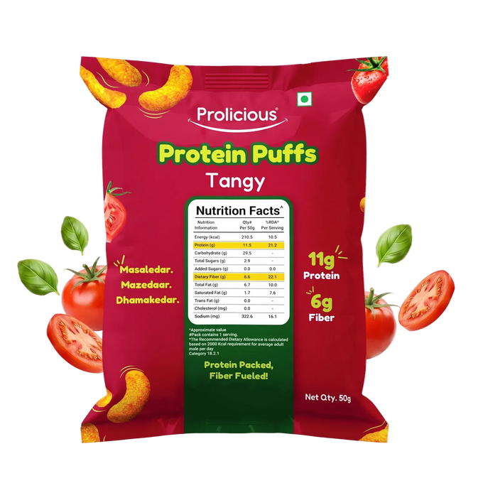 Tangy Protein Puffs