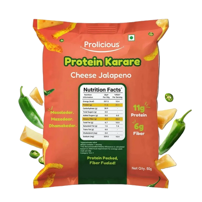 Cheese Jalapeno Protein Karare