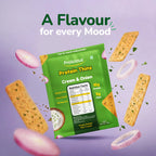 Gluten Free Cream & Onion Protein Thins