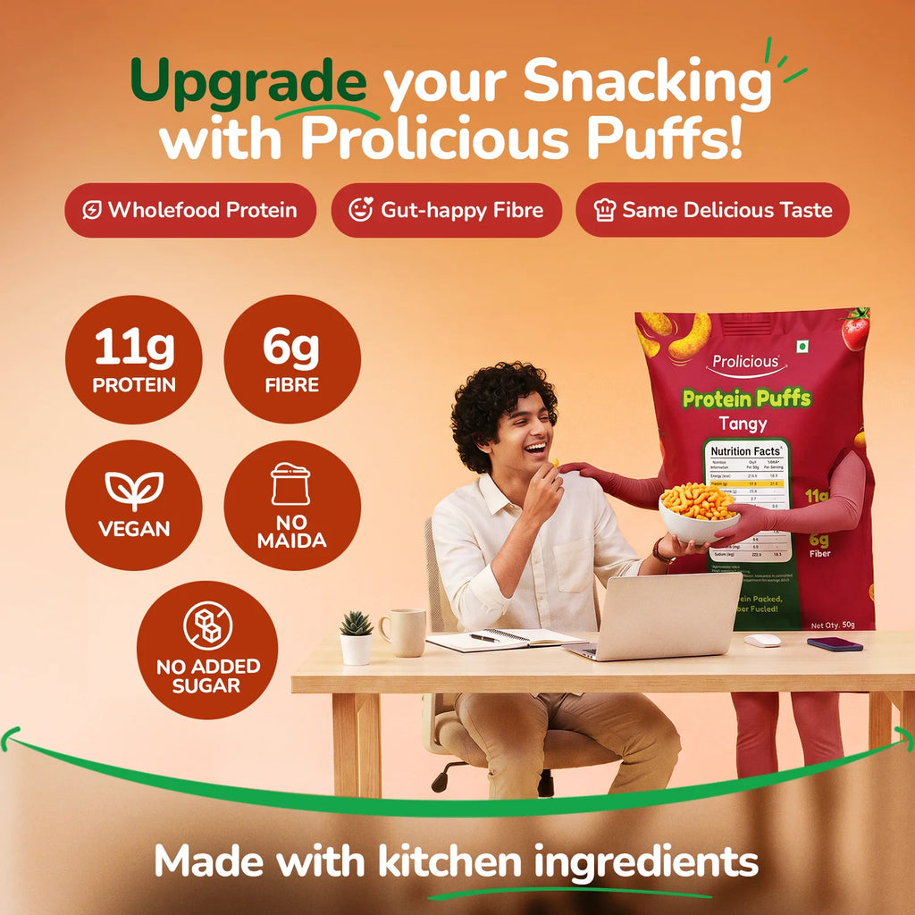 Tangy Protein Puffs