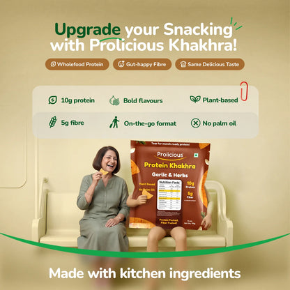 Garlic & Herbs Khakhra