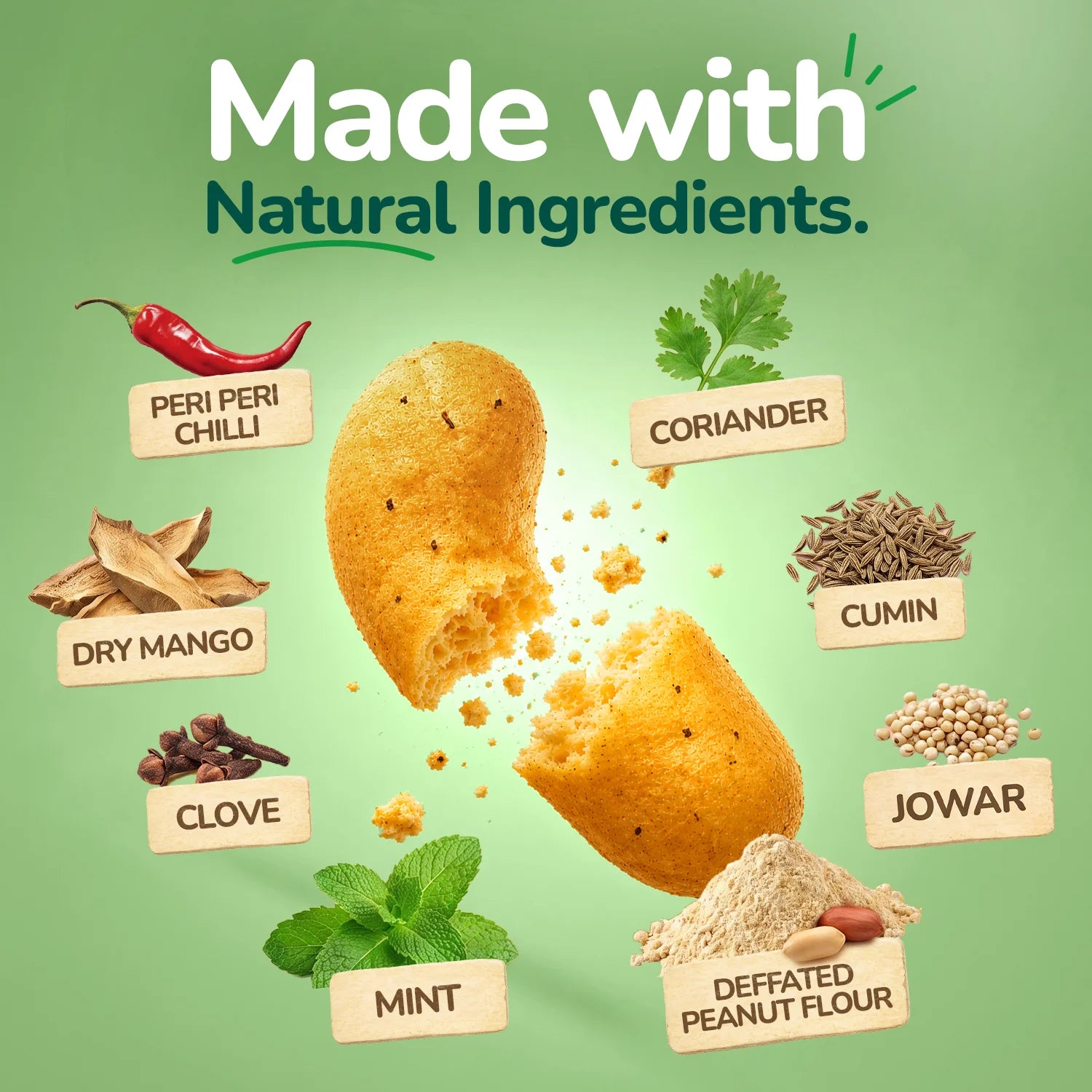 Pudina Protein Puffs