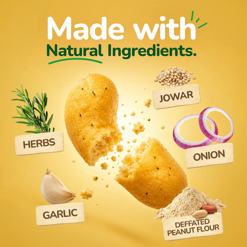 Cream & Onion Protein Puffs