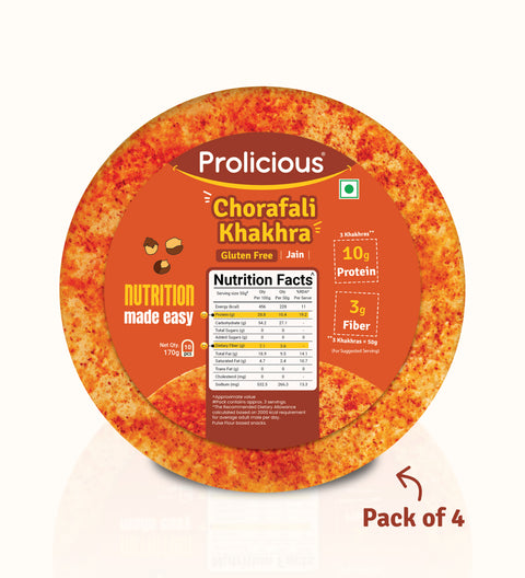 Chorafali Khakhra pack of 4 variant