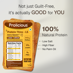 Jeera Ajwain Protein Thins | Lower Sodium | 10g Natural Protein
