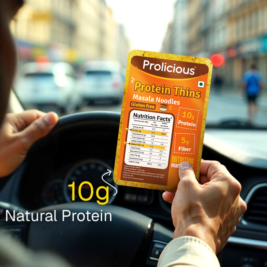Masala Noodles Protein Thins | 10g Natural Protein | Gluten Free