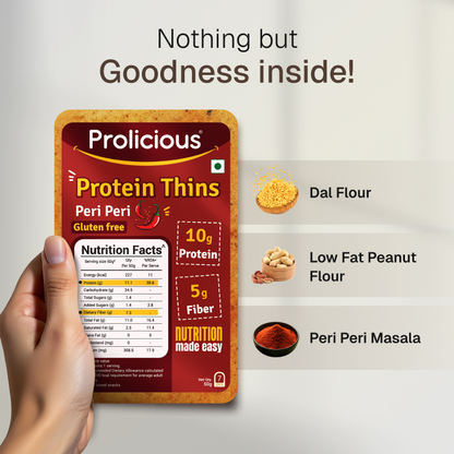 Peri Peri Protein Thins | 10g Natural Protein | Gluten Free