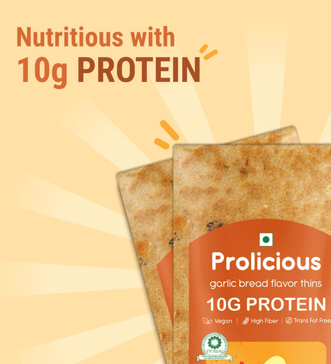 Garlic Bread Protein Thins | 50g
