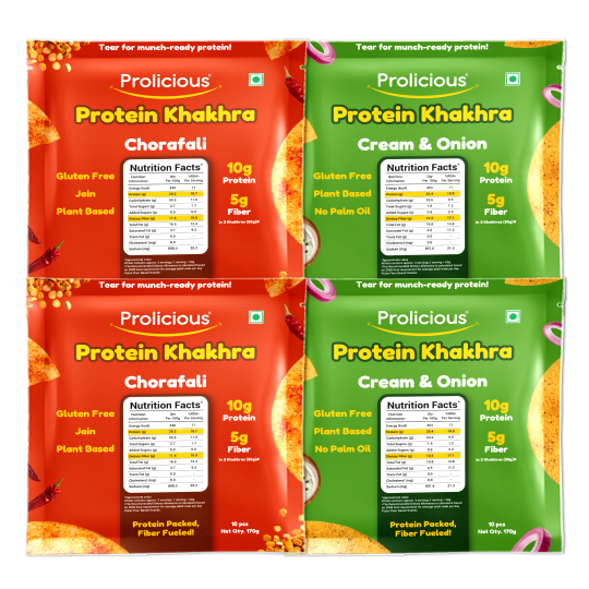 Gluten Free Khakhra Combo | Pack of 4