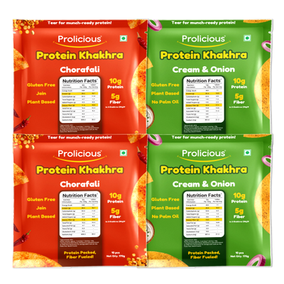 Gluten Free Khakhra Combo | Pack of 4