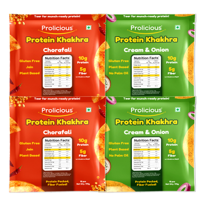 Gluten Free Khakhra Combo | Pack of 4
